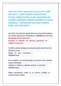 Infant and Toddler Appropriate Practices DCF EXAM &NewLine;2026 TEST&excl;&excl;  &vert;&vert; MOST RECENT EXAM 2026&vert;2027 &NewLine;ACTUAL COMPLETE REAL EXAM  QUESTIONS AND &NewLine;CORRECT ANSWERS &lpar;VERIFIED ANSWERS&rpar; ALREADY &NewLine;GRADED A&plus; &vert; GUARANTEED SUCCESS&excl;&excl; NEWEST &NewLine;EXAM &vert; JUST RELEASED&excl;&excl; 
