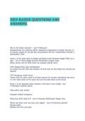 SIDA BADGE QUESTIONS AND ANSWER3