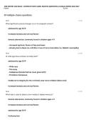 MSK HISTORY AND EXAM &vert; COMPLETE STUDY GUIDE&comma; PRACTICE QUESTIONS & CLINICAL REVIEW 2026&sol;2027