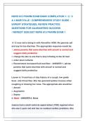 NURS 615 PHARM EXAM BANK COMPILATION 1 &sol; 2 &sol; 3 &NewLine;& 4 MARYVILLE &sol; COMPREHENSIVE STUDY GUIDE &ndash; &NewLine;EXPERT STRATEGIES&comma; REVIEW PRACTICE &NewLine;QUESTIONS FOR GUARANTEED SUCCESS                               &NewLine;&sol; NEWEST 2026&sol;2027 NURS 615 PHARM EXAM 1 