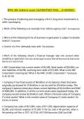 BFIN 300 Midterm Exam &lpar;2026&sol;2027&rpar; Financial Management &vert; University &lpar;PDF&rpar;