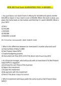 BFIN 300 Midterm Exam &lpar;2026&sol;2027&rpar; Financial Management &vert; University &lpar;PDF&rpar;