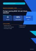 BIOD 152 Lab 5 Exam Actual 2026&sol;2027 &ndash; 100&percnt; Verified &vert; Detailed Rationales &ndash; Pass Guaranteed &ndash; A&plus; Graded