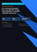 CAT 3 Pesticide Certification Exam Prep Actual 2026&sol;2027 &ndash; Complete Exam-Style Questions &vert; 100&percnt; Verified &ndash; Pass Guaranteed &ndash; A&plus; Graded