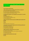 A-35 Air compressor COF Exam Questions And Answers&NewLine;