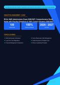 RCAL NAB Administrator Exam Actual 2026&sol;2027 &ndash; Complete Exam-Style Questions &vert; 100&percnt; Verified &ndash; Pass Guaranteed &ndash; A&plus; Graded