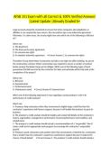 AFSB 151 Exam with all Correct & 100&percnt; Verified Answers &vert;Latest Update &vert;Already Graded A&plus;