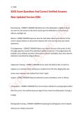 SOCE Exam Questions And Correct Verified Answers New Updated Version 2026
