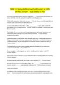 AFSB 152 Simulated Exam with all Correct & 100&percnt; Verified Answers &vert;Guaranteed to Pass