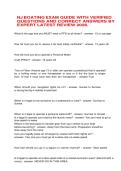 New Jersey Boating Exam Guide with Practice Questions and Review Material Latest Edition &lpar;2026&rpar;
