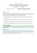 NUR 2474 PHARMACOLOGY FINAL EXAM &lpar;Latest 2026&sol;2027&rpar; &colon; Pharmacology for Professional Nursing - Rasmussen&period;