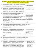AFSB 153 - Assignment 9 Exam with all Correct & 100&percnt; Verified Answers &vert;Latest Version &vert;Already Graded A&plus;