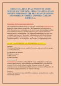 MIMG C185A FINAL EXAM AND STUDY GUIDE &NewLine;NEWEST 2026 TEST BANK&vert; MIMG C185A FINAL EXAM &NewLine;REVIEW WITH COMPLETE REAL EXAM QUESTIONS &NewLine;AND CORRECT VERIFIED ANSWERS&sol; ALREADY &NewLine;GRADED A&plus;