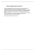 VOLLEDIGE  Samenvatting Fitnesstrainer B &vert; Theorie  &lpar;reader&comma; boek&comma; video&semi;s &vert; 2025&sol;2026
