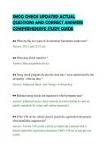 SMOG CHECK UPDATED ACTUAL &NewLine;QUESTIONS AND CORRECT ANSWERS &NewLine;COMPREHENSIVE STUDY GUIDE 