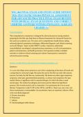 NSG 464 FINAL EXAM AND STUDY GUIDE NEWEST &NewLine;2026 TEST BANK&vert; NSG464 PHYSICAL ASSESSMENT &NewLine;FOR ADVANCED PRACTICE FINAL EXAM REVIEW &NewLine;WITH 200 REAL EXAM QUESTIONS AND CORRECT &NewLine;VERIFIED ANSWERS WITH RATIONALES&sol; ALREADY &NewLine;GRADED A&plus;