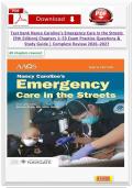 Nancy Caroline&rsquo;s Emergency Care in the Streets &lpar;9th Edition&rpar; Chapters 1&ndash;53 Exam Practice Questions & Study Guide &vert; Complete Review 2026&ndash;2027