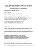 ATI RN Comprehensive Predictor 1st Retake Guide 2026 Official Practice Exam with Detailed Rationales &vert; Complete Exam-Style Questions &vert; Graded A&plus; Pass Guaranteed