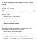 WGU D439 OA PRACTICE QUESTIONS &vert; COMPLETE STUDY GUIDE & EXAM PREP 2026&sol;2027