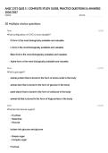 ANSC 3373 QUIZ 5 &vert; COMPLETE STUDY GUIDE&comma; PRACTICE QUESTIONS & ANSWERS 2026&sol;2027