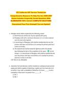 ICC California UST Service Technician &NewLine;Comprehensive Resource To Help You Ace 2026-2027 &NewLine;Exams Includes Frequently Tested Questions With &NewLine;ELABORATED 100&percnt; Correct COMPLETE SOLUTIONS &NewLine;Guaranteed Pass First Attempt&excl;&excl; Current Update&excl;&excl;