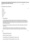 NATIONAL PILATES CERTIFICATION PROGRAM STUDY GUIDE&colon; ASSESSMENT FACTORS &vert; COMPLETE EXAM PREP 2026&sol;2027