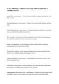 PILATES EXAM NCPC &vert; COMPLETE STUDY GUIDE&comma; PRACTICE QUESTIONS & ANSWERS 2026&sol;2027