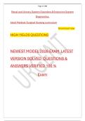 Renal and Urinary System Disorders & Endocrine System &NewLine;Diagnostics&comma; &NewLine;Adult Medical-Surgical Nursing curriculum 