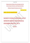 Integumentary System &lpar;Dermatology&rpar; and the &NewLine;Immunology&comma; Genetics&comma; and Hypersensitivity &NewLine;Medical-Surgical Nursing curriculum