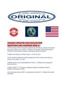 ACEABLE UPDATED 2026 EVALUATION QUESTIONS AND ANSWERS SURE A&period;pdf