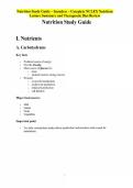 Nutrition Study Guide &ndash; Saunders &ndash; Complete NCLEX Nutrition Lecture Summary and Therapeutic Diet Review&period;pdf&NewLine;&NewLine;