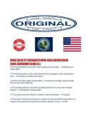 WGU D316 IT FOUNDATIONS 2026 QUESTIONS AND ANSWERS SURE A&period;pdf