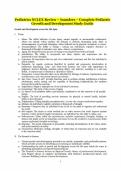 Pediatrics NCLEX Review &ndash; Saunders &ndash; Complete Pediatric Growth and Development Study Guide&period;pdf&NewLine;&NewLine;
