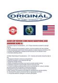 ACSM CEP REVIEW CORE MAIN QUESTIONS AND ANSWERS SURE A&period;pdf