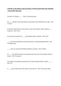 CHAPTER 6 MECHANICAL AND ELECTRICAL SYSTEMS QUESTIONS AND ANSWERS &vert; EXAM PREP 2026&sol;2027