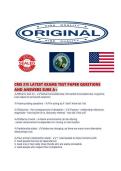 CMS 315 LATEST EXAMS TEST PAPER QUESTIONS AND ANSWERS SURE A&period;pdf