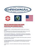CMS 315 UPDATED EXAM STUDY GUIDE QUESTIONS AND ANSWERS SURE A&period;pdf