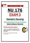 Galen NU 176 &lpar;Exams 1&ndash;4&rpar; &vert; Full Course Guide Bundle