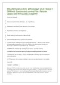 BIOL 252 Human Anatomy & Physiology II w&sol;Lab &vert; Module 5 &NewLine;EXAM with Questions and Answers&sol;Plus a Rationale &NewLine;Updated 2026 A&plus;&sol;Instant Download PDF 