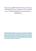 Portage Learning BIOL 331 Module 9 Exam&colon; Alterations &NewLine;of the Endocrine System &vert; Questions & Correct Verified &NewLine;Answers with Detailed Rationales Already Graded A&plus; &NewLine;&lpar;2026 Edition&rpar; 