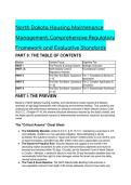 2026&sol;2027 North Dakota Housing Maintenance & Property Management Test Bank &vert; N&period;D&period;C&period;C&period; Code & NEC Standards &vert; S-Tier Exam Prep