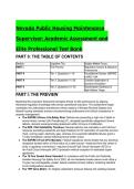2026&sol;2027 Nevada Public Housing Maintenance Supervisor Practice Exam & S-Tier Study Guide &vert; NSPIRE & NRS 118A &lpar;17&plus; Q&A&rpar;