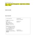WGU - D427 Data Management - Applications ZyBooks Labs 7 and 8&NewLine;&NewLine;