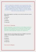 WGU D115 OBJECTIVE ASSESSMENT &lpar;AXC2&rpar; EXAM 2026&sol;2027 AND STUDY GUIDE COMPLETE ACCURATE EXAM APPROVED QUESTIONS WITH WELL ELABORATED ANSWERS WITH RATIONALES &lpar;100&percnt; CORRECT VERIFIED SOLUTIONS&rpar; CURRENTLY UPDATED VERSION 2026 EDITION &vert;GUARANTEED PASS A&plus; &lpar;BRAND 
