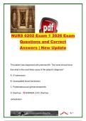 NURS 6202 Exam 1 &vert; 50&plus; Exam Questions & Correct Answers &vert; Acute Kidney Injury&comma; Chronic Kidney Disease&comma; Hemodialysis&comma; TURP & Electrolyte Disorders &vert; MSN&sol;AGACNP