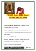 PCI DSS ISA &lpar;Internal Security Assessor&rpar; Certification &vert; 200&plus; Exam Questions & Verified Answers &vert; PCI DSS v4&period;0 Requirements&comma; Compliance&comma; Risk Assessment&comma; Cardholder Data Security & Network Security &vert; PCI Security Standards Council &lpar;PCI SSC&rpar;