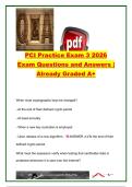 PCI DSS ISA EXAM COMPLETE PACKAGE DEAL