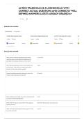 AZ ROC TRADE EXAM B-3 LICENSE EXAM WITH CORRECT ACTUAL QUESTIONS AND CORRECTLY WELL DEFINED ANSWERS LATEST ALREADY GRADED A&plus;