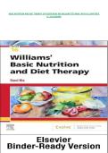 Basic Nutrition and Diet Therapy 16th Edition by Nix Williams &vert; Complete Test Bank with Questions and Answers for Chapters 1&ndash;23