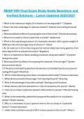 NEIEP 800 Final Exam Study Guide &ndash; Latest Updated 2026&sol;2027 Questions and Verified Solutions
